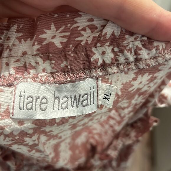 Tiare Hawaii Girls Floral Strapless Dress, Size XL - Picture 6 of 10